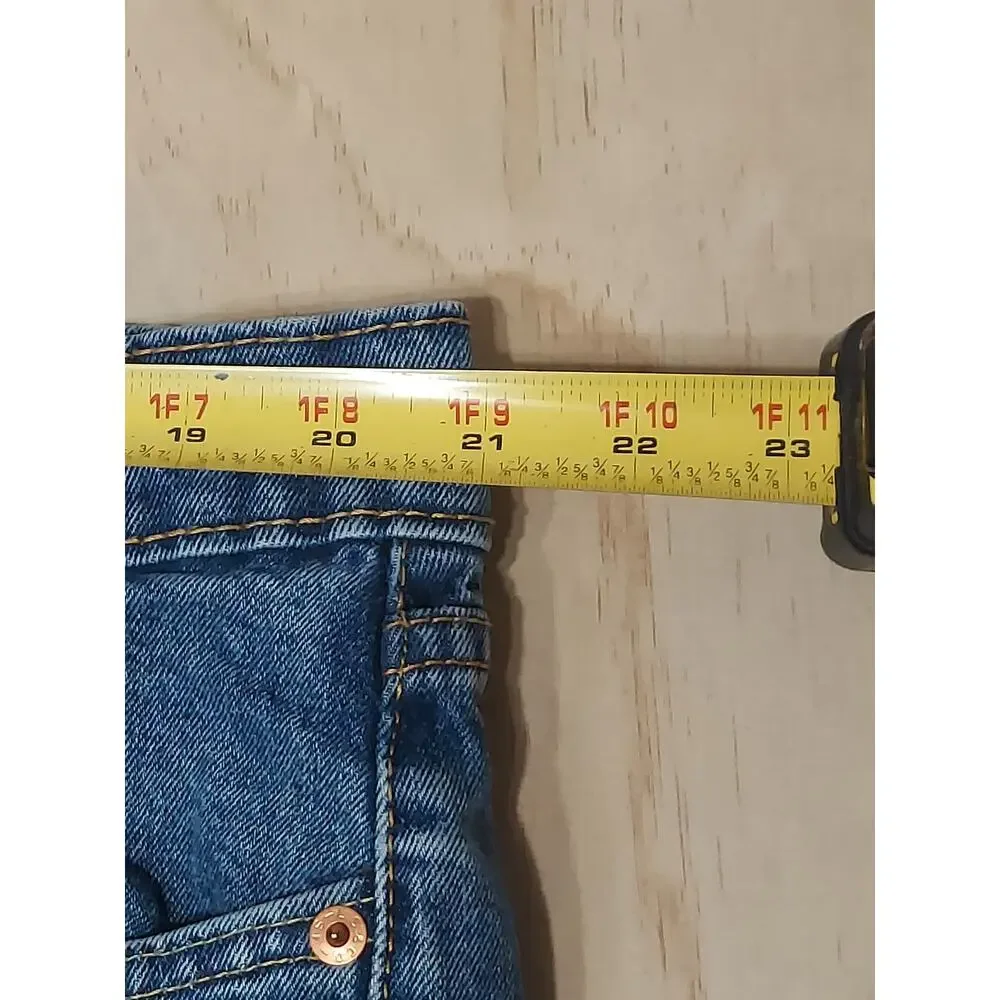 Levi’s 514 Straight Fit Jeans Men 42x30 Blue Denim Classic Wash Pants